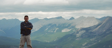 Brother Cary at Bald Hills Hike 2nd Summit
