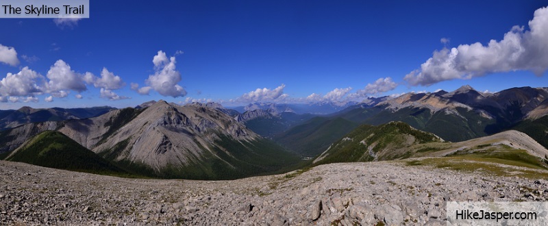 The Skyline Trail in Jasper, Alberta