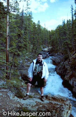 Hiking Jasper Beauty Creek to Stanley Falls edge 2010