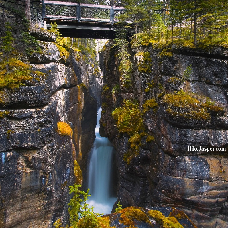 Photo Spots in Jasper National Park - Maligne Canyon Bridges