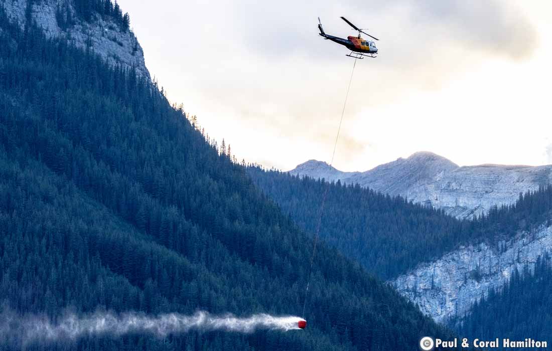 Jasper Chetamon Wildfire – Reinforcing protection lines and incoming resources