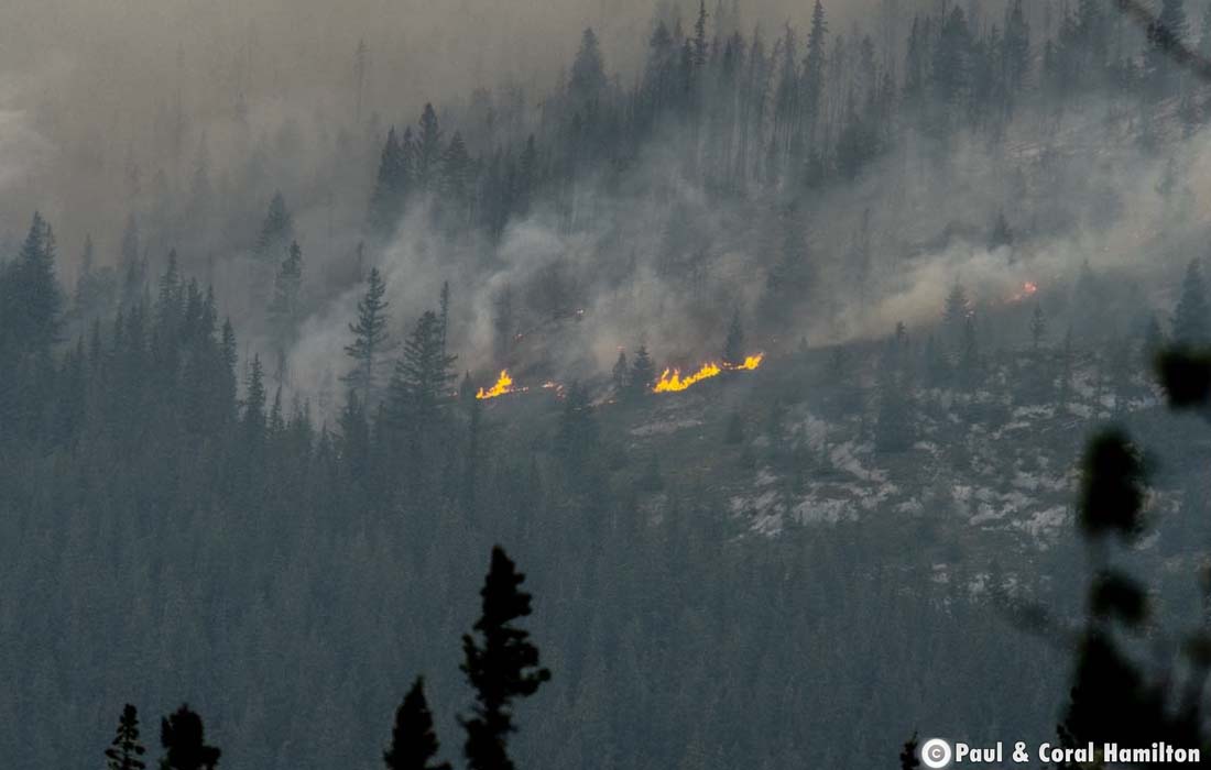 Jasper Chetamon Wildfire Update - Smoky skies and progress being made on Chetamon wildfire perimeter