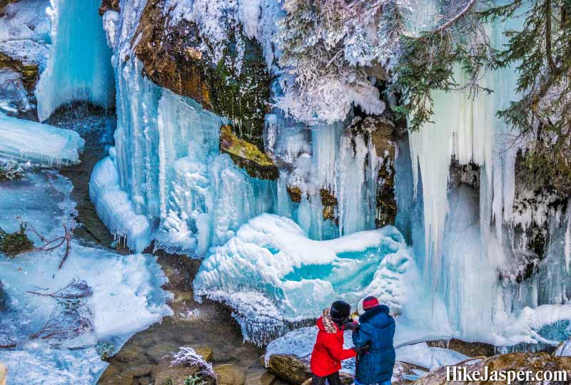 Jasper in January Maligne Canyon Ice Walk 2024