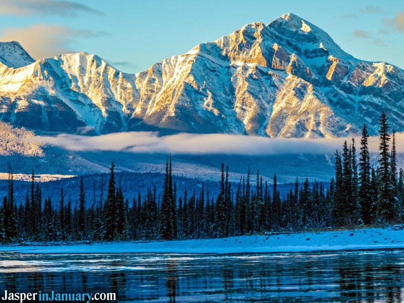 Jasper Cross-Country Skiing During January