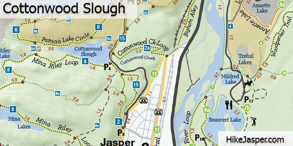 Cottonwood Creek Trail Map