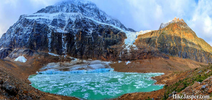 Hiking Edith Cavell Meadows in Jasper, Alberta