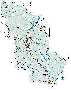 Jasper, Alberta Hiking Map