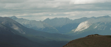 Rear View of the Bald Hills Hike Summit