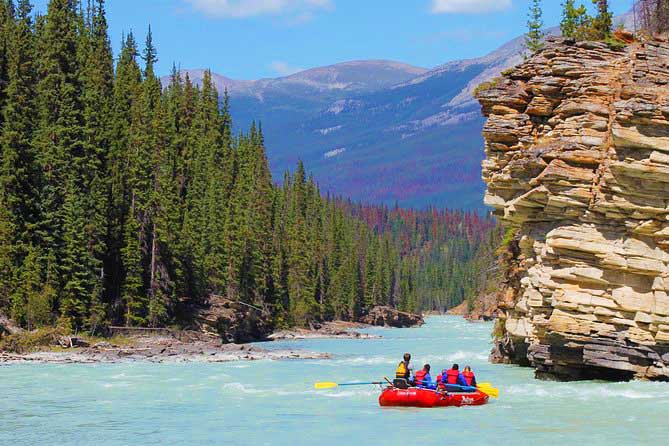 Jasper Athabasca River Rafting